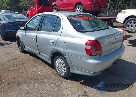 2002 Toyota Echo из США, поврежденный, VIN JTDBT123320202279